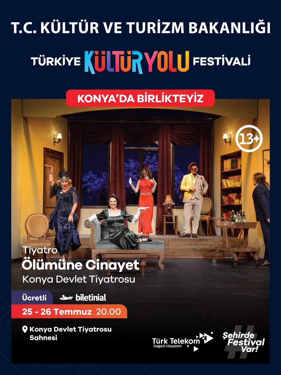 Türkiye Kültür Yolu Festivali başlıyor! Konyalılar 9 gün boyunca eğlenceye doyacak 5
